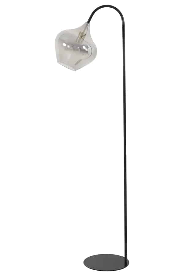 Stehleuchte Rakel 8211 45x28x160 Cm 8211 Matt Schwarz Geräuchert 8211 Rhb Home Amp Living