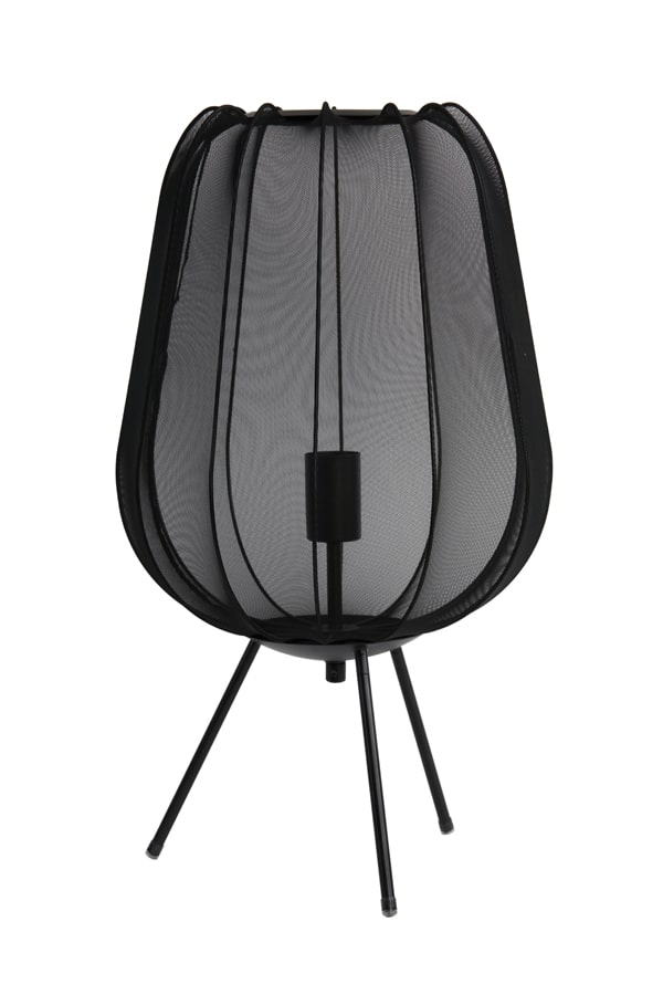 Tischleuchte Plumeria 8211 34 215 60 Cm 8211 Schwarz 8211 Rhb Home Amp Living