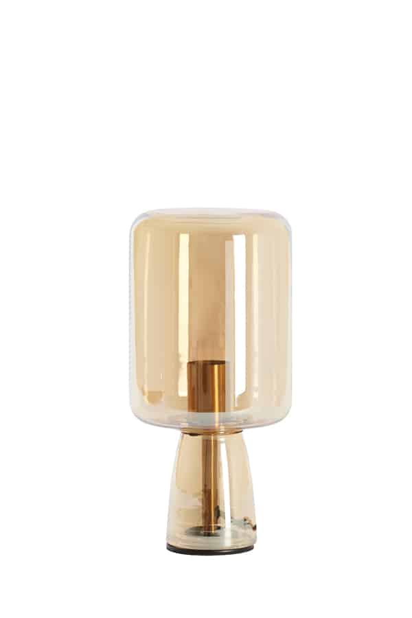 Tischlampe Lotta 8211 16 215 32 Cm 8211 Glas Amber Gold 8211 Rhb Home Amp Living