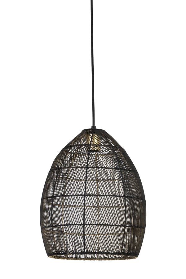 Hängeleuchte Meya 8211 30 215 37 Cm 8211 Schwarz Gold 8211 Rhb Home Amp Living