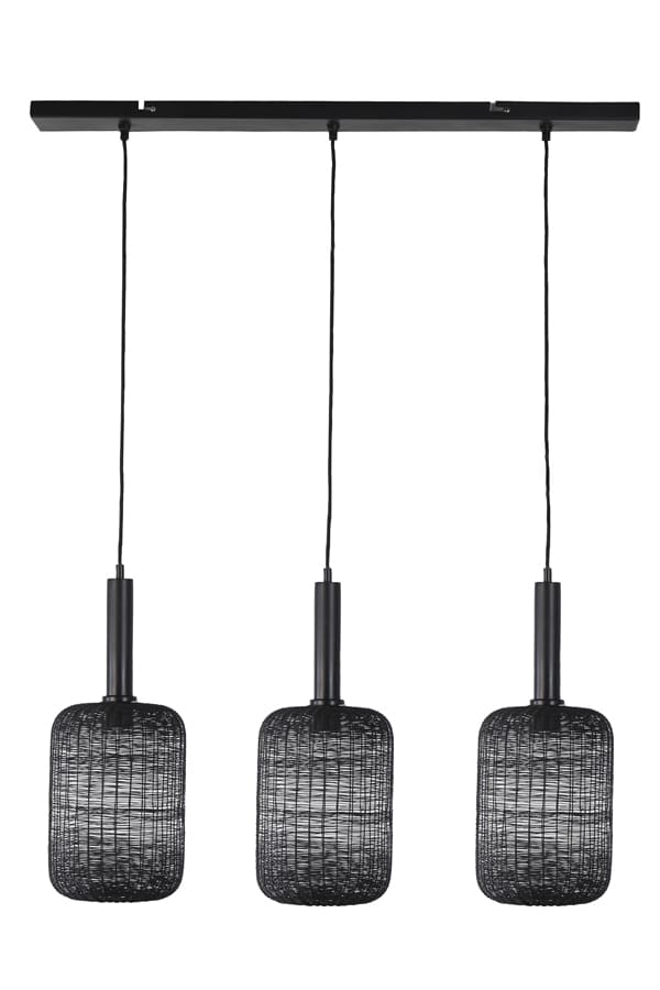 Hängeleuchte Lekang 8211 100x22x55 Cm 8211 Matt Schwarz 8211 Rhb Home Amp Living