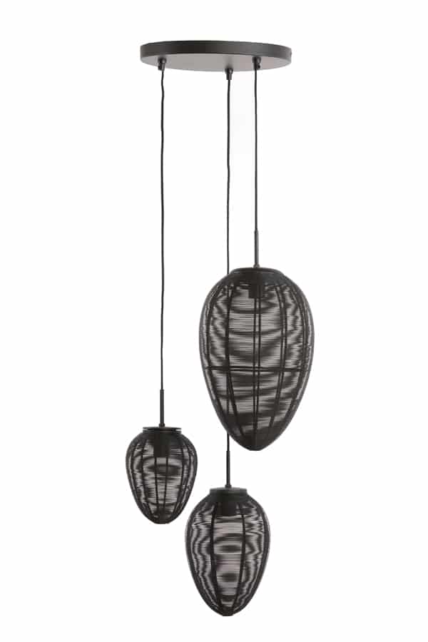 Hängeleuchte Yaelle 8211 36 215 97 Cm 8211 Matt Schwarz 8211 Rhb Home Amp Living