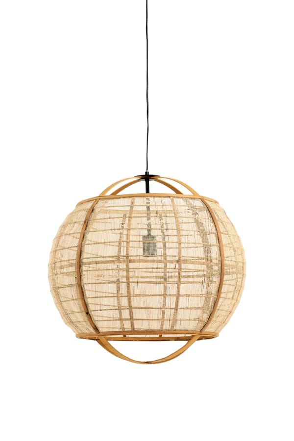 Hängeleuchte Reeva 8211 50 5 215 50 Cm 8211 Leinen Beige 8211 Rhb Home Amp Living