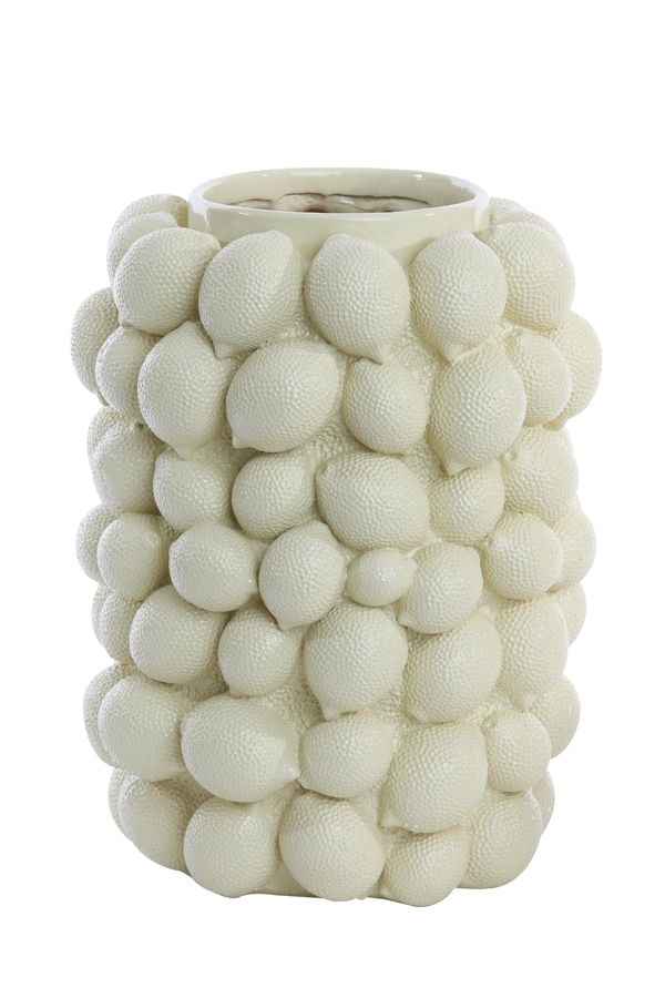 Vase Deco Lemon 8211 31 215 41 Cm 8211 Hellgelb 8211 Rhb Home Amp Living