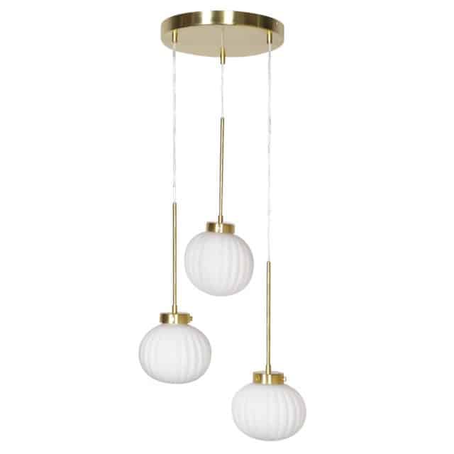 Hängeleuchte Flot 8211 3 Teilig 8211 Gold 8211 Rhb Home Amp Living