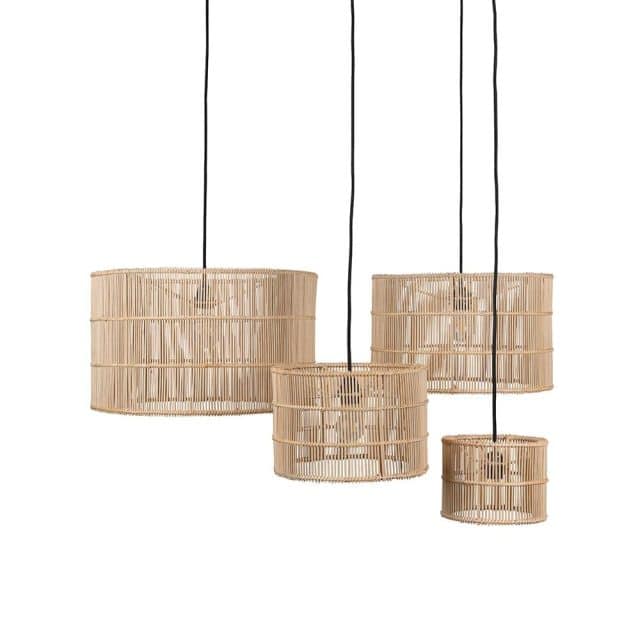 Lampenschirm Tube 8211 Natural 8211 Satz von 4 8211 Rhb Home Amp Living