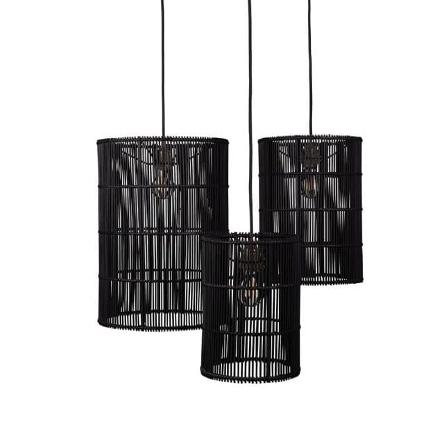 Lampenschirm Tube Tall 8211 Schwarz 8211 3er Set 8211 Rhb Home Amp Living