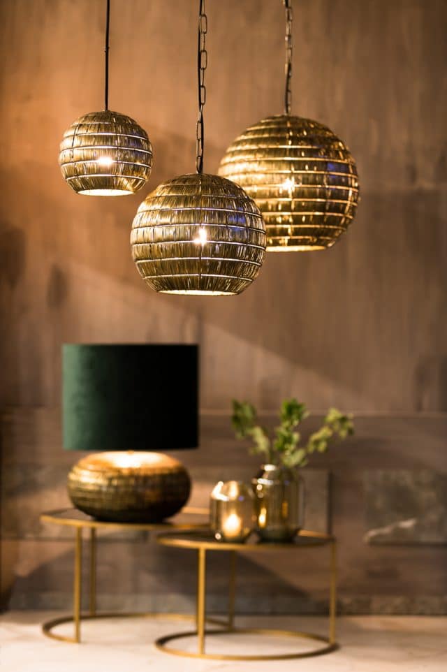 Hängeleuchte Kymora 8211 40 215 39 Cm 8211 Antike Bronze 8211 Rhb Home Amp Living