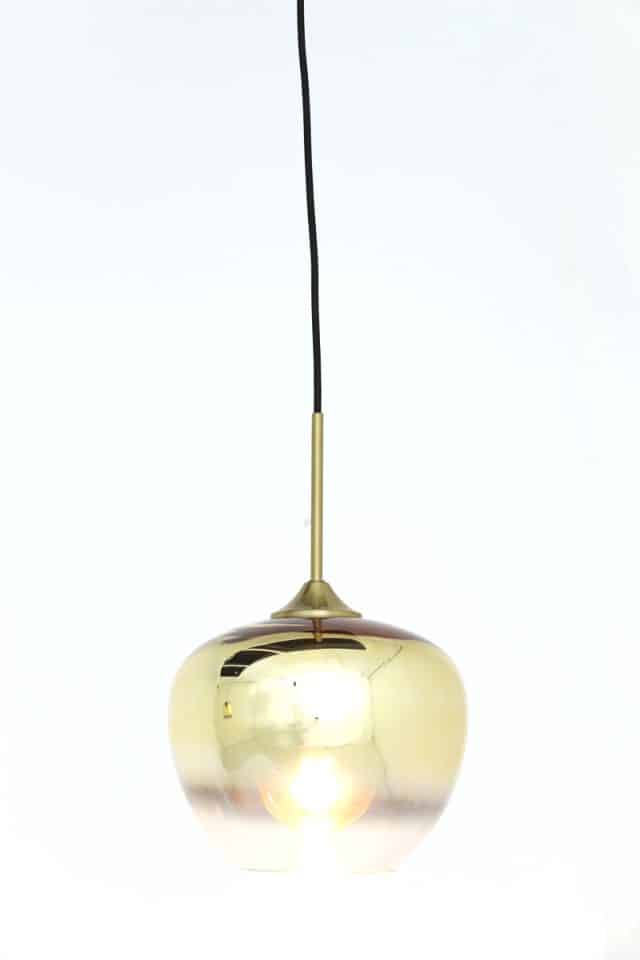 Hängeleuchte Mayson 8211 23 215 18 Cm 8211 Glas Gold 8211 Rhb Home Amp Living