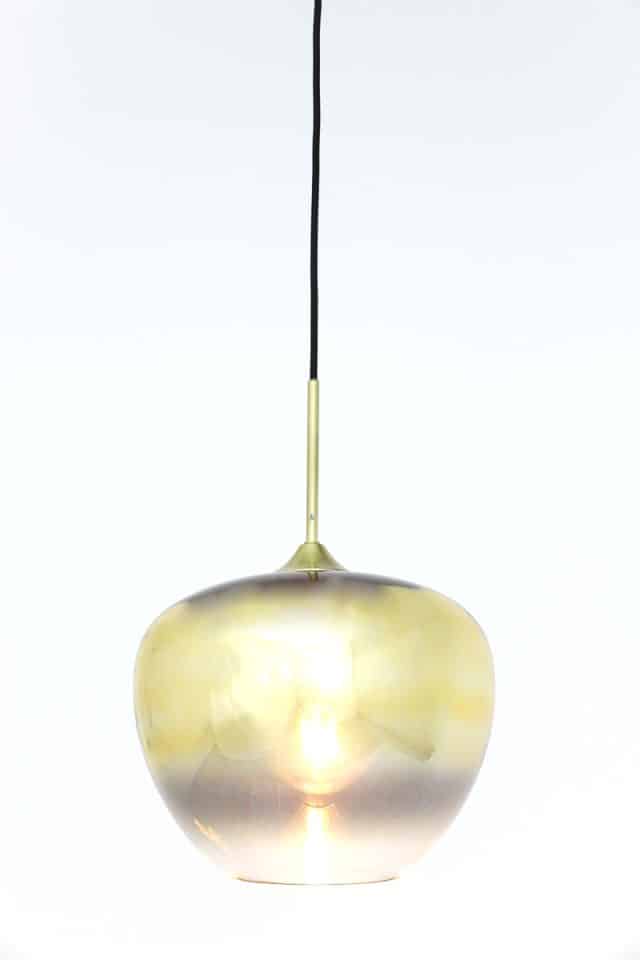 Hängeleuchte Mayson 8211 30 215 25 Cm 8211 Glas Gold 8211 Rhb Home Amp Living