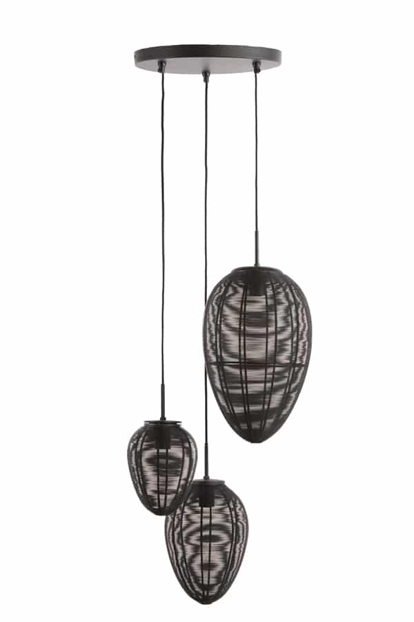 Hängeleuchte Yaelle 8211 36 215 97 Cm 8211 Matt Schwarz 8211 Rhb Home Amp Living