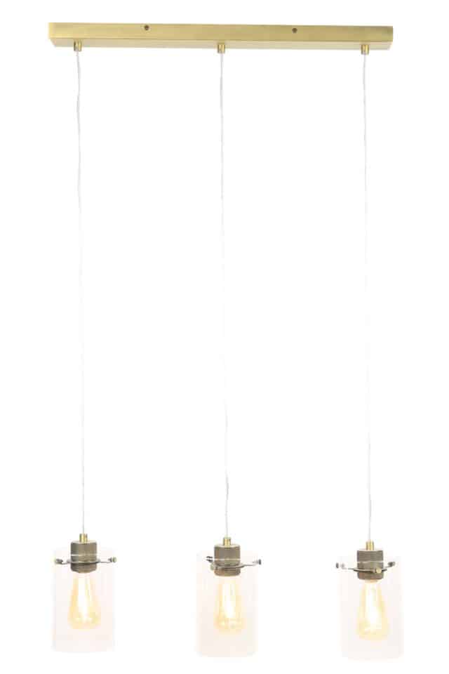 Pendelleuchte Vancouver 8211 65x12x18 5 Cm 8211 Antik Bronze Glas 8211 Rhb Home Amp Living