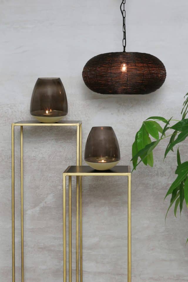 Pendelleuchte Nadra 8211 45 215 23 Cm 8211 Bronze Gold 8211 Rhb Home Amp Living