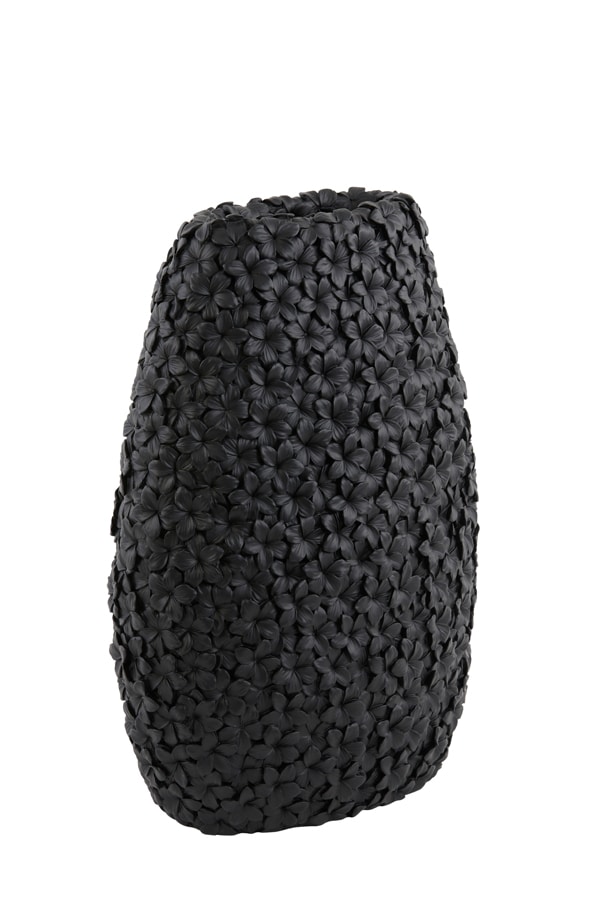 Vase Deco Aloha 8211 38x23x50 Cm 8211 Schwarz 8211 Rhb Home Amp Living