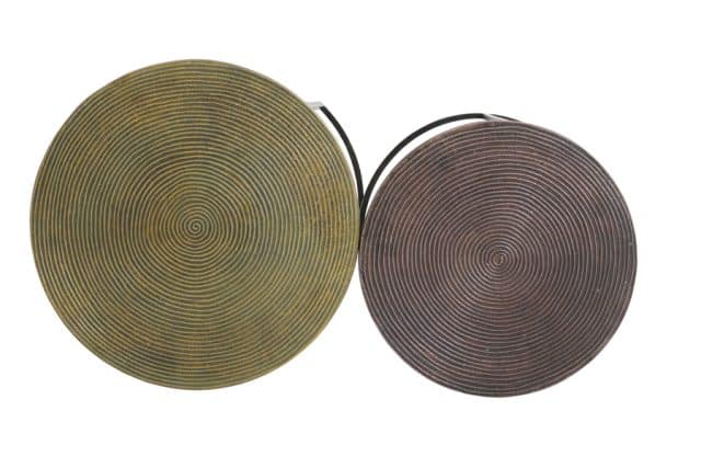Beistelltisch Talca S 2 8211 41 215 46 49 215 52 Cm 8211 Antique Copper Bronze 8211 Rhb Home Amp Living