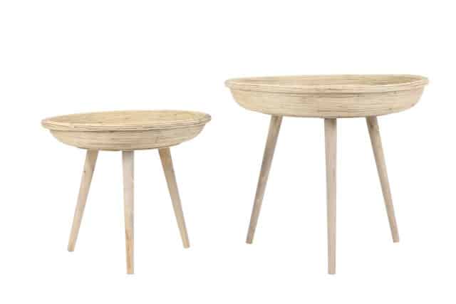 Beistelltisch S 2 46 215 38 5 56 215 48 Cm Colon Rattan Natur