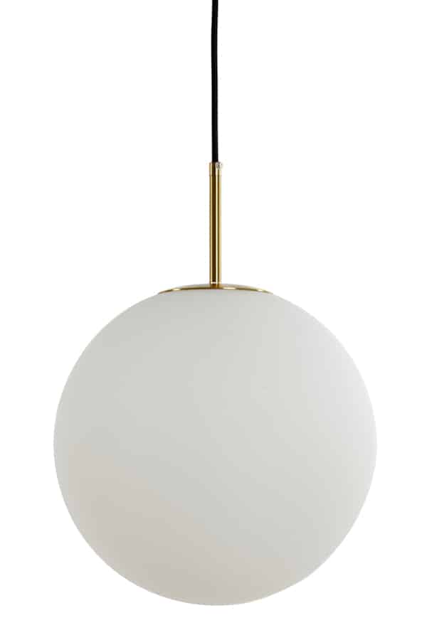 Hängelampe Medina 8211 40 Cm 8211 Antike Bronze 8211 Glas Matt Weiß 8211 Rhb Home Amp Living