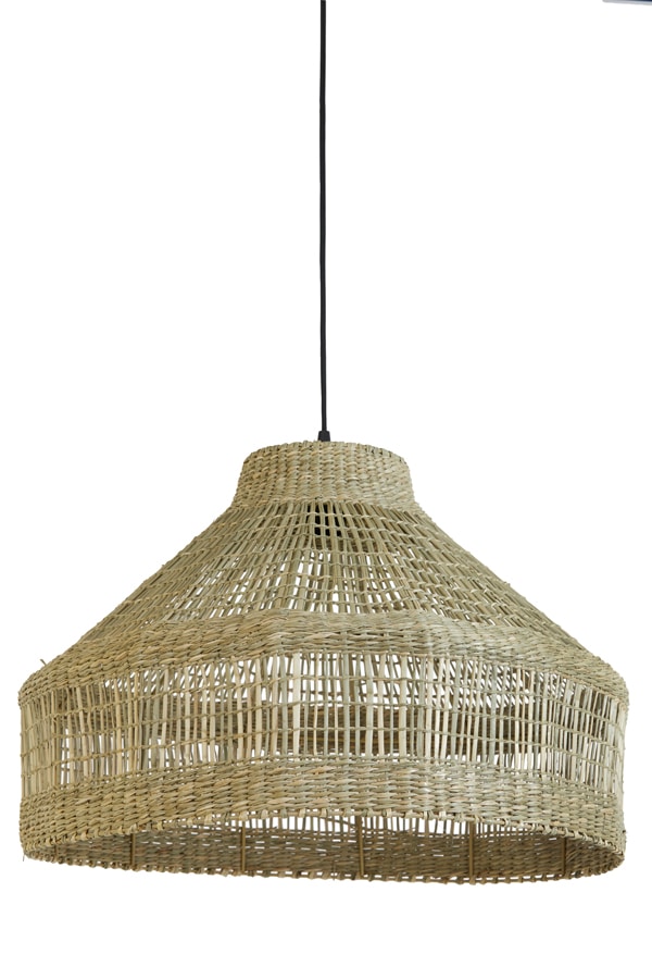 Hängeleuchte 8211 55x38cm 8211 Latika 8211 Seegras Natur 8211 Rhb Home Amp Living
