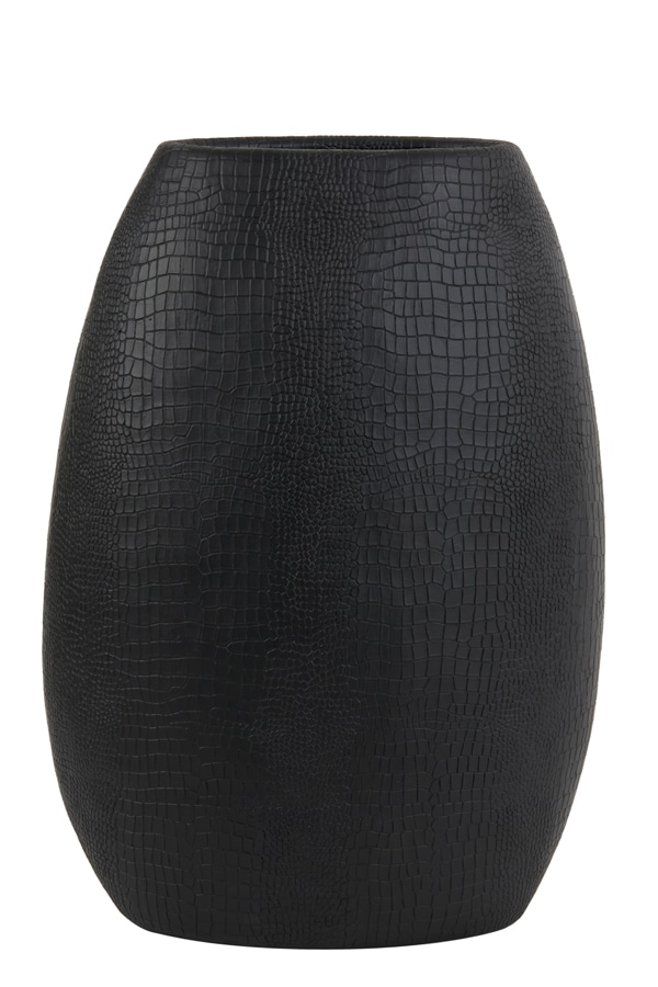 Vase Deco Mambas 8211 35 215 20 5 215 49 5 Cm 8211 Schwarz 8211 Rhb Home Amp Living