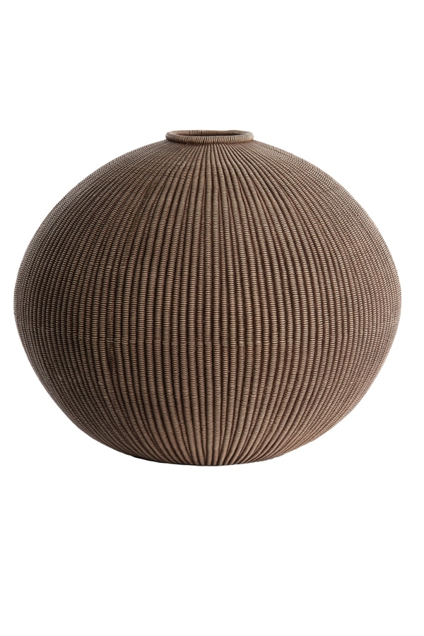 Vase Vedollo 8211 46 215 37 Cm 8211 Braun 8211 Rhb Home Amp Living