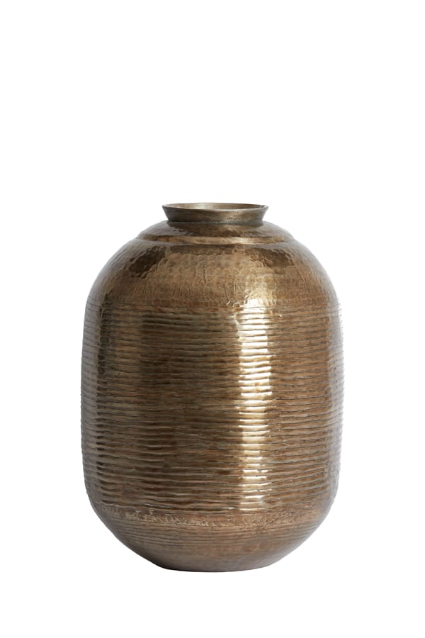 Vase Lisboa 8211 37 215 49 Cm 8211 Antik Gold 8211 Rhb Home Amp Living