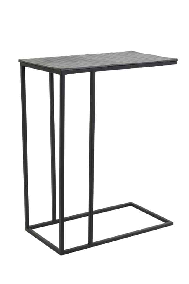 Beistelltisch 8211 48x26x60cm 8211 Macy 8211 Matt Schwarz 8211 Rhb Home Amp Living