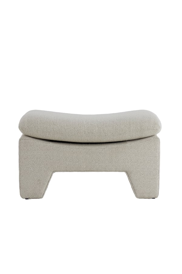 Fußhocker Dasha 8211 80x40x48 5 Cm 8211 Beige 8211 Rhb Home Amp Living