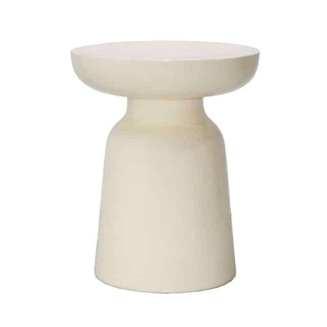 Beistelltisch 8211 Weiß 8211 Opjet 8211 Rhb Home Amp Living