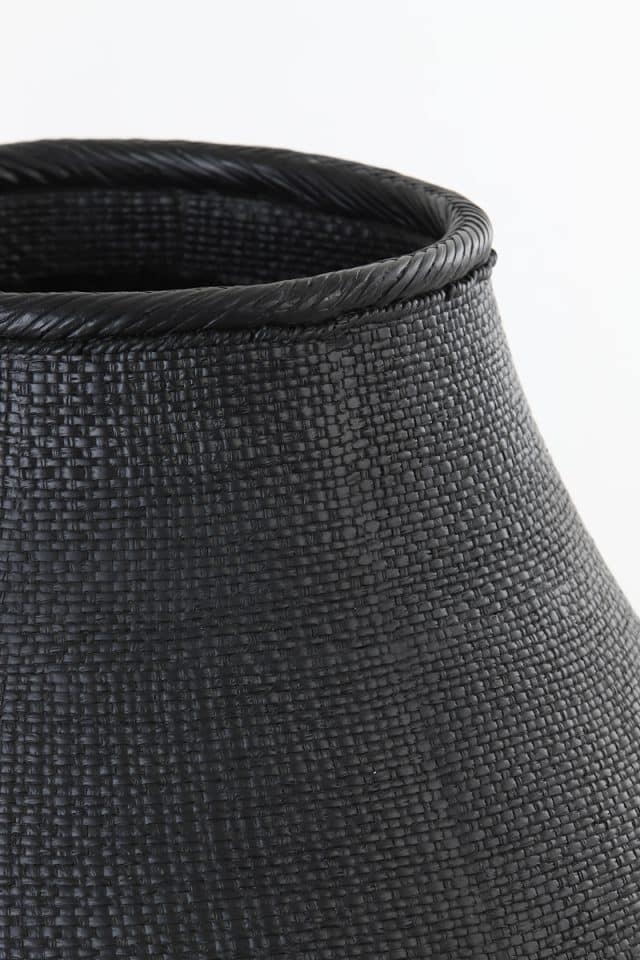 Vase Deco 8211 50x55cm 8211 Musina 8211 Schwarz 8211 Rhb Home Amp Living