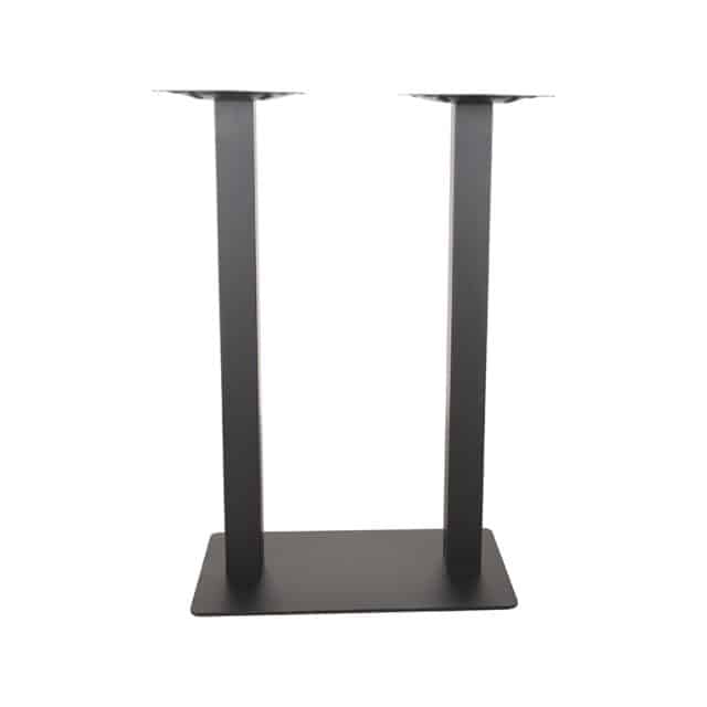 Bartischbein doppelt 8211 Schwarz 8211 Metall 8211 Doppelt 8211 108 Cm 8211 Rhb Home Amp Living