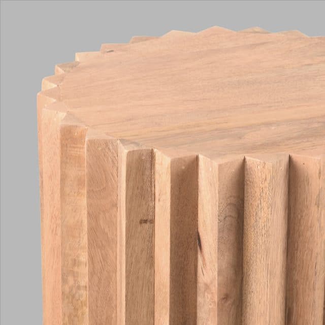 Label51 Beistelltisch Novan 8211 Natur 8211 Mangoholz