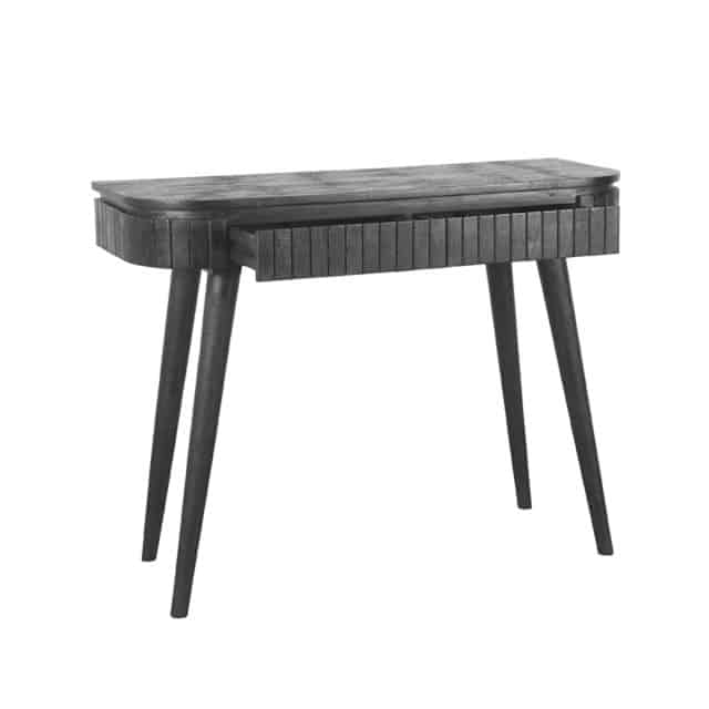 Schreibtisch Nils 8211 Schwarz 8211 Mangoholz 8211 Rhb Home Amp Living