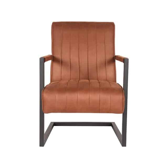 Sessel Milo 8211 Cognac 8211 Mikrofaser 8211 Rhb Home Amp Living