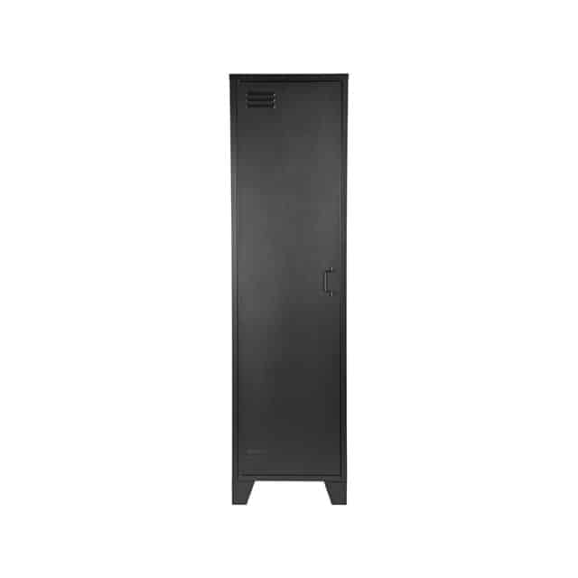 Lagerschrank Fence 8211 Schwarz 8211 Metall 8211 1 Tür 8211 Label51 8211 Rhb Home Amp Living