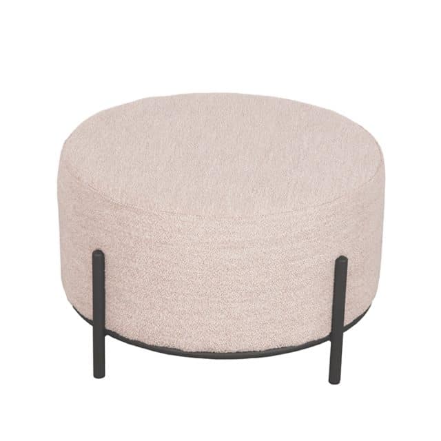 Fußhocker Troy Xl 8211 Natur 8211 Boucle 8211 Rhb Home Amp Living