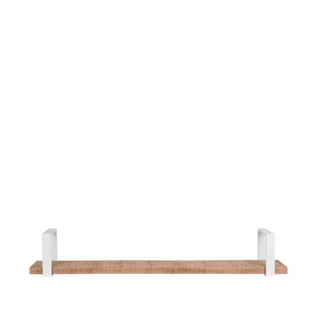 Wanddekoration Slam Wandregal 8211 Weiß 8211 Mango Holz 8211 Xxl 8211 Rhb Home Amp Living
