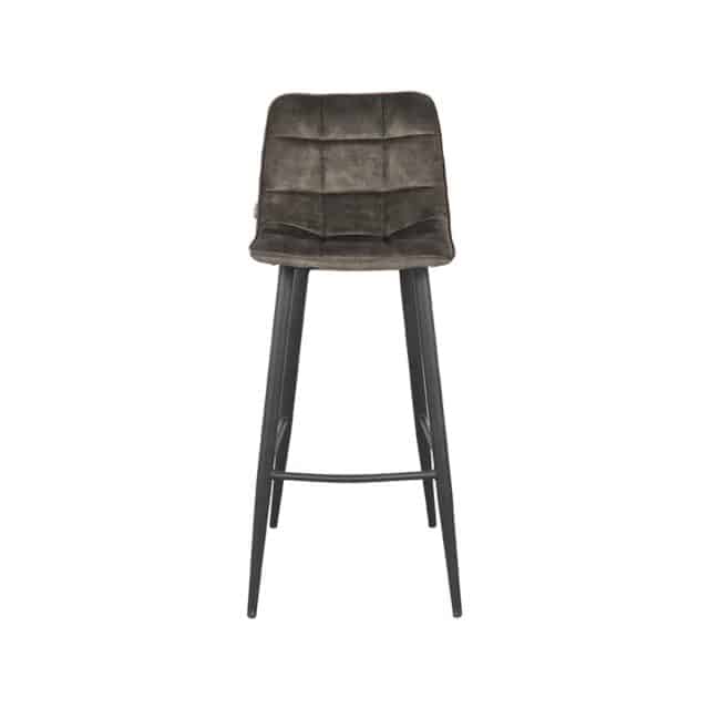 Barhocker Jelt 8211 Hunter 8211 Velours 8211 Sitzhöhe 78 8211 Rhb Home Amp Living
