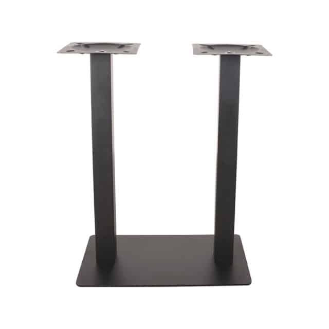 Bartischbein doppelt 8211 Schwarz 8211 Metall 8211 Doppelt 8211 92 Cm 8211 Rhb Home Amp Living