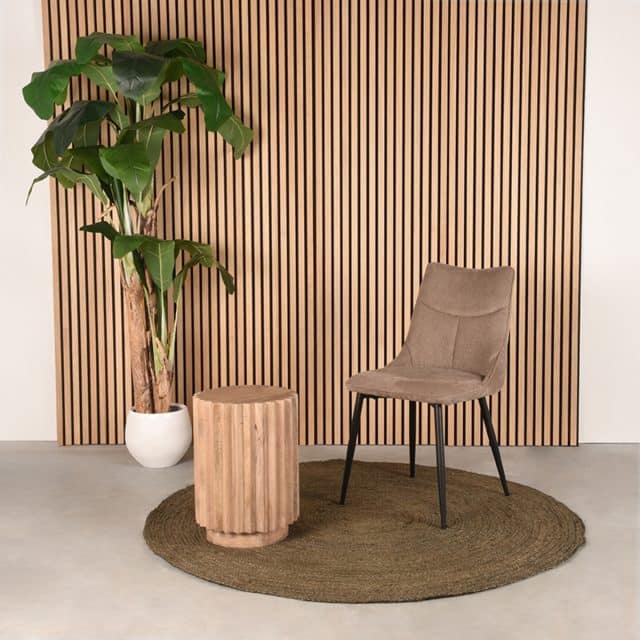Label51 Beistelltisch Novan 8211 Natur 8211 Mangoholz