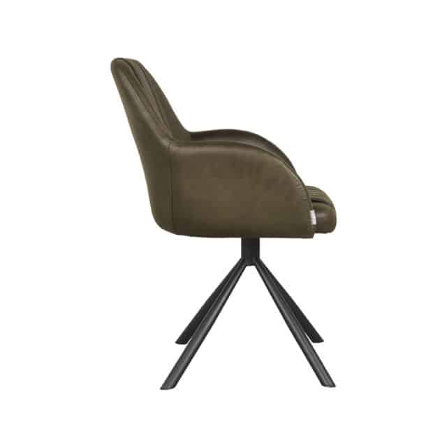 Esszimmerstuhl Novi 8211 Armeegrün 8211 Mikrofaser 8211 Rhb Home Amp Living