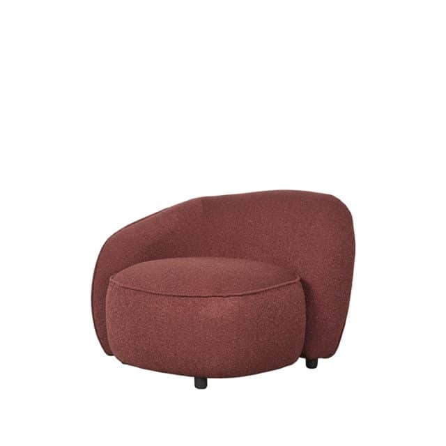 Sessel Livo 8211 Weinrot 8211 Boucle 8211 Rhb Home Amp Living