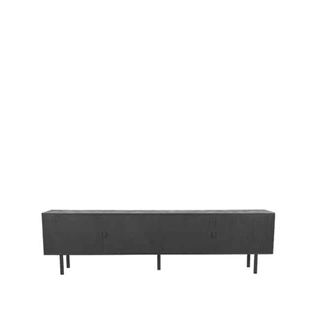 Cotia TV-Möbel 8211 Schwarz 8211 Mangoholz 8211 Label51 8211 Rhb Home Amp Living