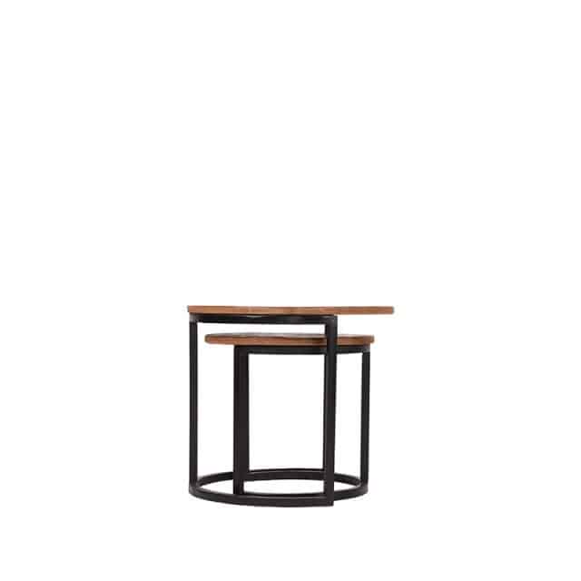 Couchtisch-Set Duo 8211 Rough 8211 Mango-Holz 8211 Rhb Home Amp Living