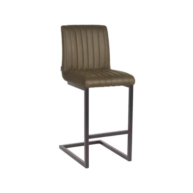 Barhocker Milo 8211 Armeegrün 8211 Mikrofaser 8211 Sitzhöhe 65 8211 Label51 8211 Rhb Home Amp Living