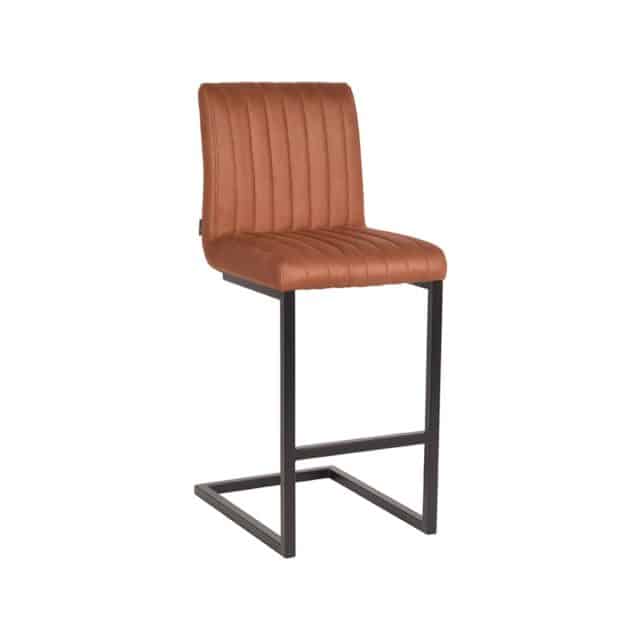 Barhocker Milo 8211 Cognac 8211 Mikrofaser 8211 Sitzhöhe 65 8211 Label51 8211 Rhb Home Amp Living