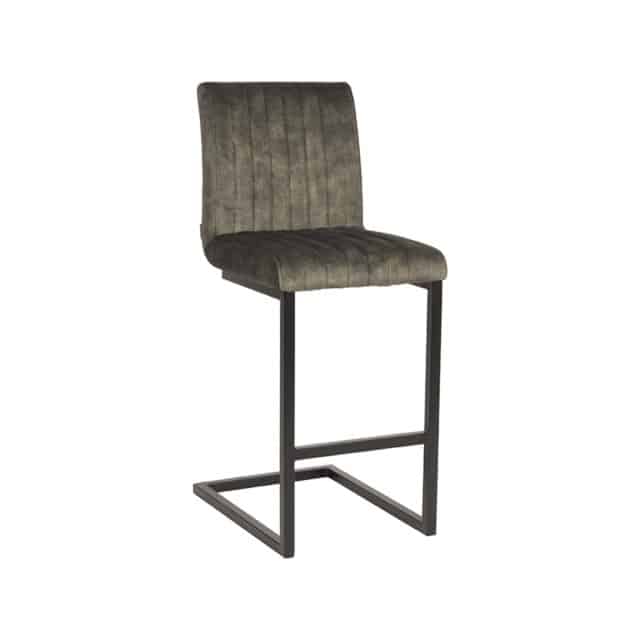Barhocker Milo 8211 Hunter 8211 Velours 8211 Sitzhöhe 65 8211 Label51 8211 Rhb Home Amp Living