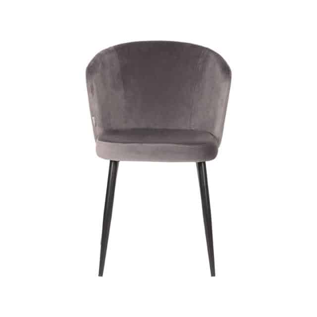 Esszimmerstuhl Wave 8211 Grau 8211 Samt 8211 Label51 8211 Rhb Home Amp Living