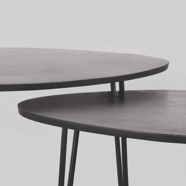 Couchtisch Frisk 8211 Schwarz 8211 Mangoholz 8211 Rhb Home Amp Living