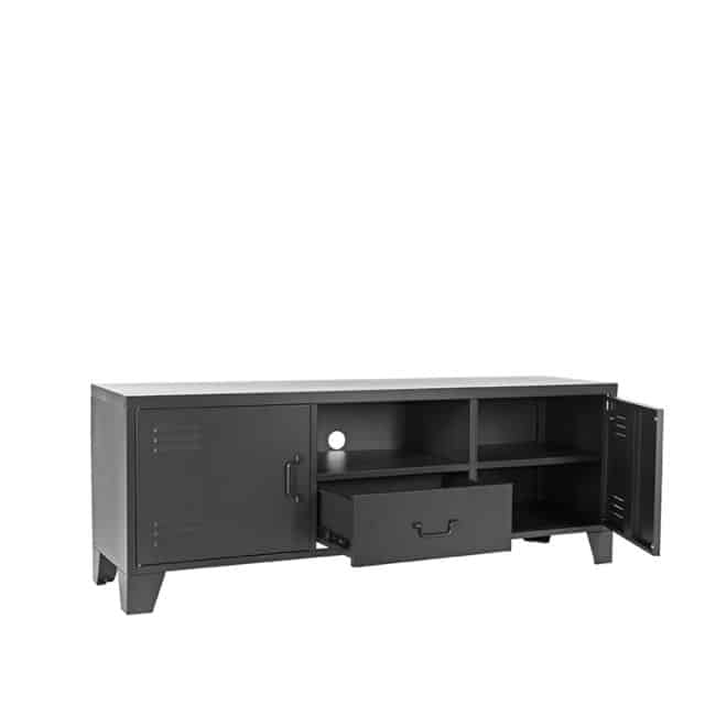 Zaun TV Möbel 8211 Schwarz 8211 Metall 8211 Label51 8211 Rhb Home Amp Living