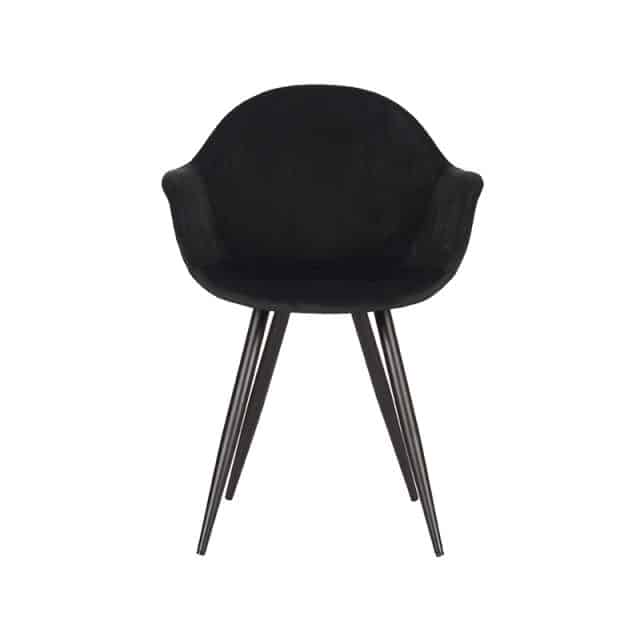 Esszimmerstuhl Forli 8211 Schwarz 8211 Samt 8211 Label51 8211 Rhb Home Amp Living